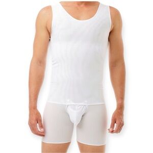 Underworks White Compression Tanksuit 967‎ Size 3X